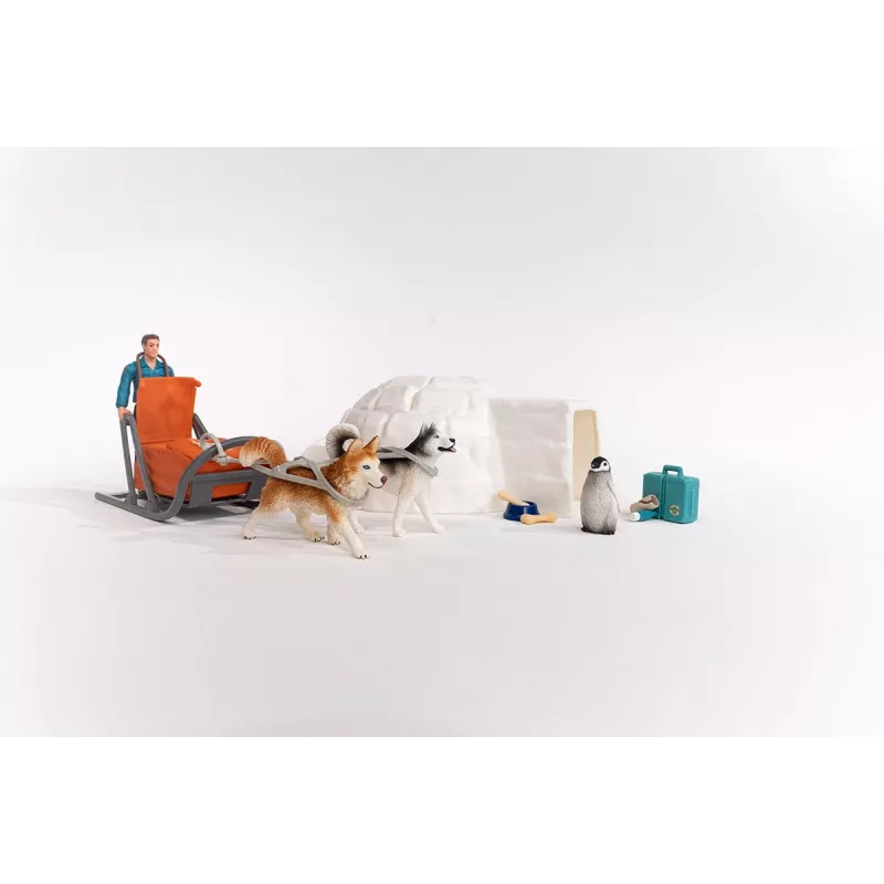 Schleich WILD LIFE Antarkties ekspedicija įvairiaspalvis 42558
