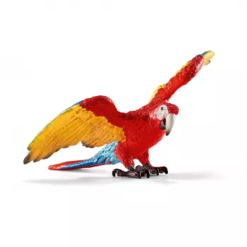 Schleich WILD LIFE Ara raudonveidė (Macaw) Įvairiaspalvis Plastikinis Nuo 3 metų