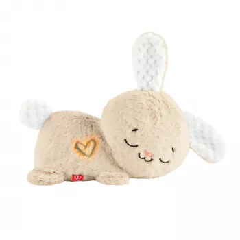 Fisher-Price Soothe & Settle Bunny – Pliusinis zuikis su garsų mašina ir judesiu