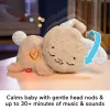 Fisher-Price Soothe & Settle Bunny – Pliusinis zuikis su garsų mašina ir judesiu
