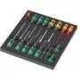 Atsuktuvų rinkinys Wera 05150101001, 18 dalių, su putplasčio įdėklu, 344×392 mm
