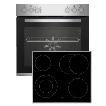 Beko BBUE12020X – Keraminė kaitlentė ir elektrinė orkaitė