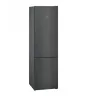 Šaldytuvas-šaldiklis Siemens iQ500 KG39E8XBA, 343 L, juodas, nerūdijantis plienas