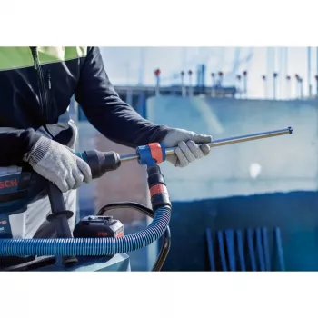 Gręžtuvas plaktukinis Bosch Professional SDS Clean max‑8X Ø32 mm, darbinis ilgis 400 mm, su dulkių ištraukimo jungtimi