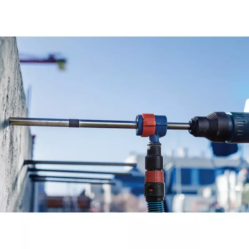 Gręžtuvas plaktukinis Bosch Professional SDS Clean max‑8X Ø32 mm, darbinis ilgis 400 mm, su dulkių ištraukimo jungtimi