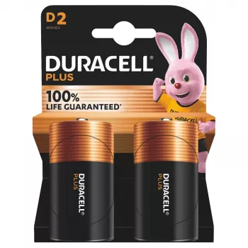 Duracell Plus 100 D vienkartinė baterija, šarminė