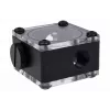 Alphacool Eisfluegel srauto indikatorius G1/4, kvadratinis, acetalas, juodas