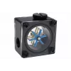 Alphacool Eisfluegel srauto indikatorius G1/4, kvadratinis, acetalas, juodas