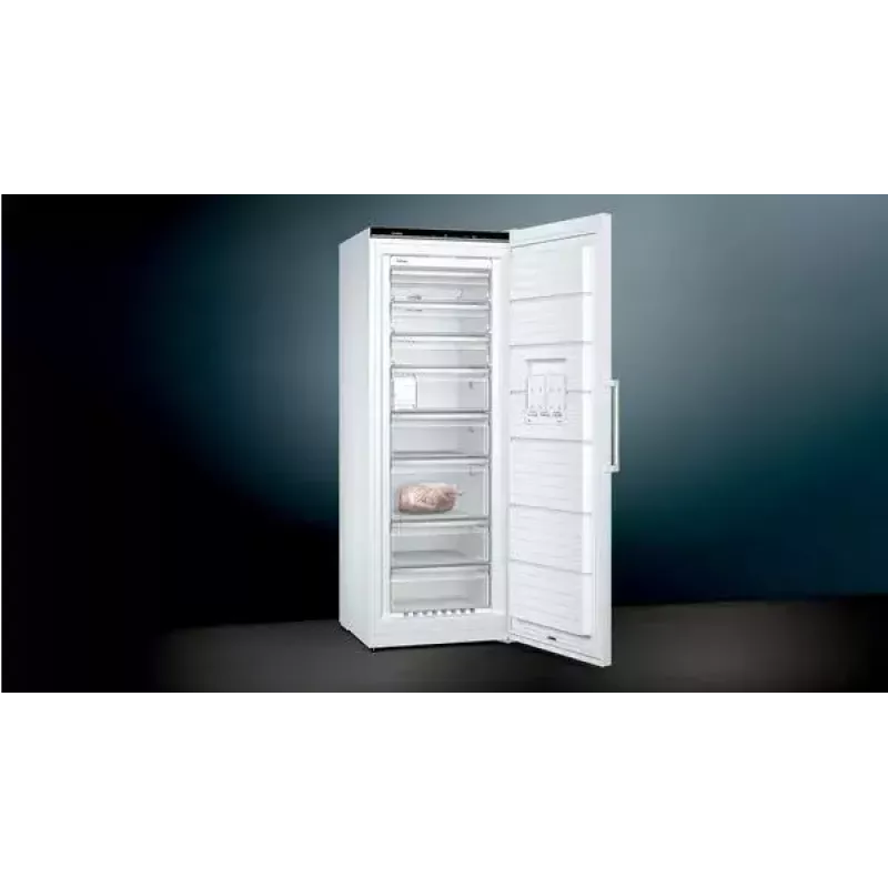 Siemens iQ500 GS58NAWDV šaldiklis stovimas 366 L Baltas