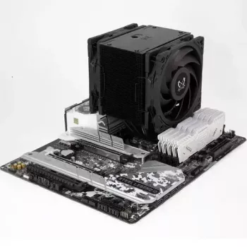 Aušintuvas Scythe Mugen 6 Dual Fan Black Edition 12 cm 300-2000 RPM