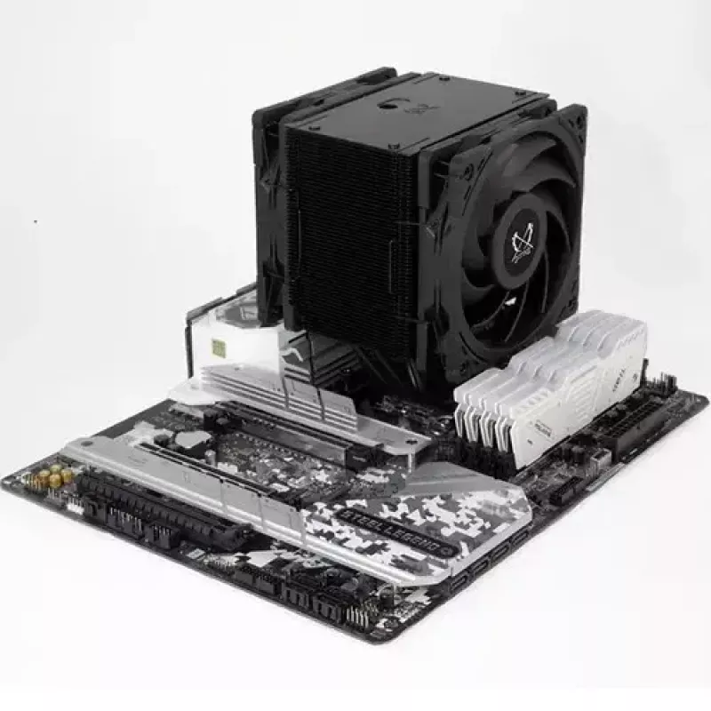 Aušintuvas Scythe Mugen 6 Dual Fan Black Edition 12 cm 300-2000 RPM