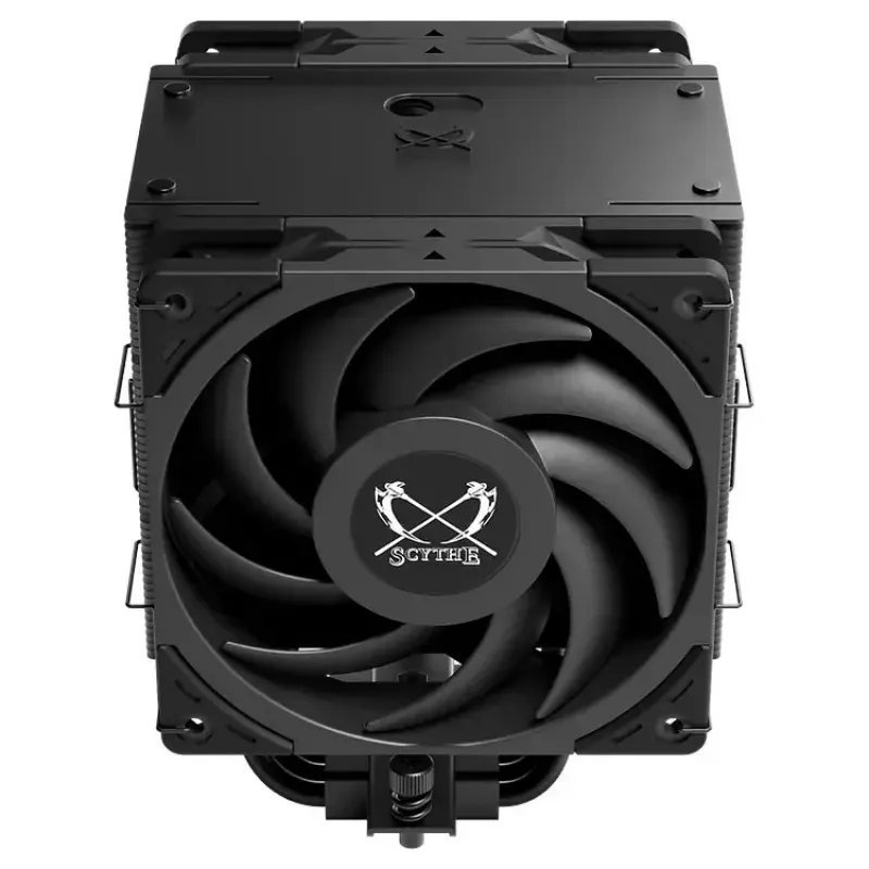 Aušintuvas Scythe Mugen 6 Dual Fan Black Edition 12 cm 300-2000 RPM