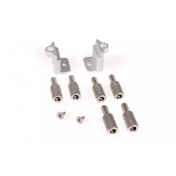 Montavimo komplektas Alphacool 13538 Aliuminis Sidabrinis 19,8x19x20 mm
