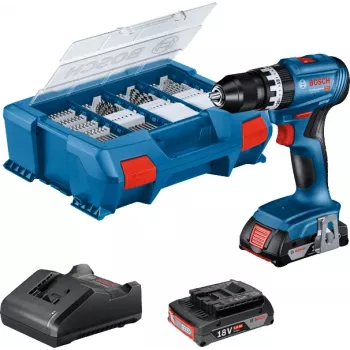 Bosch GSB 18V-45 1900 RPM juodas, mėlynas