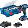 Bosch GSB 18V-45 1900 RPM juodas, mėlynas