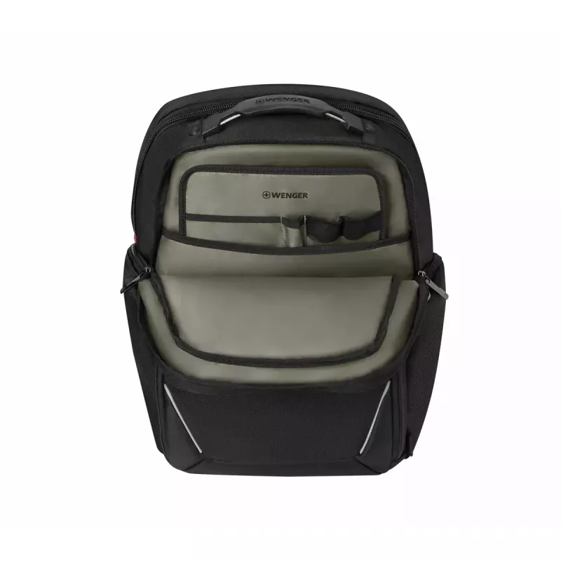 Kuprinė Wenger SwissGear Meteor Black Polyester PVC rPET