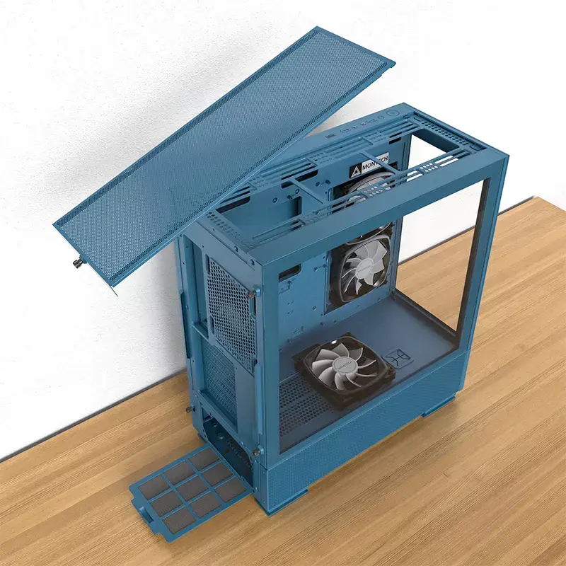 PC korpusas Montech SKY TWO Midi Tower Blue