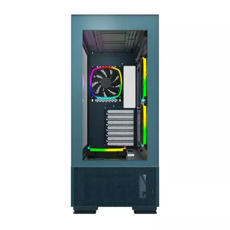 PC korpusas Montech SKY TWO Midi Tower Blue