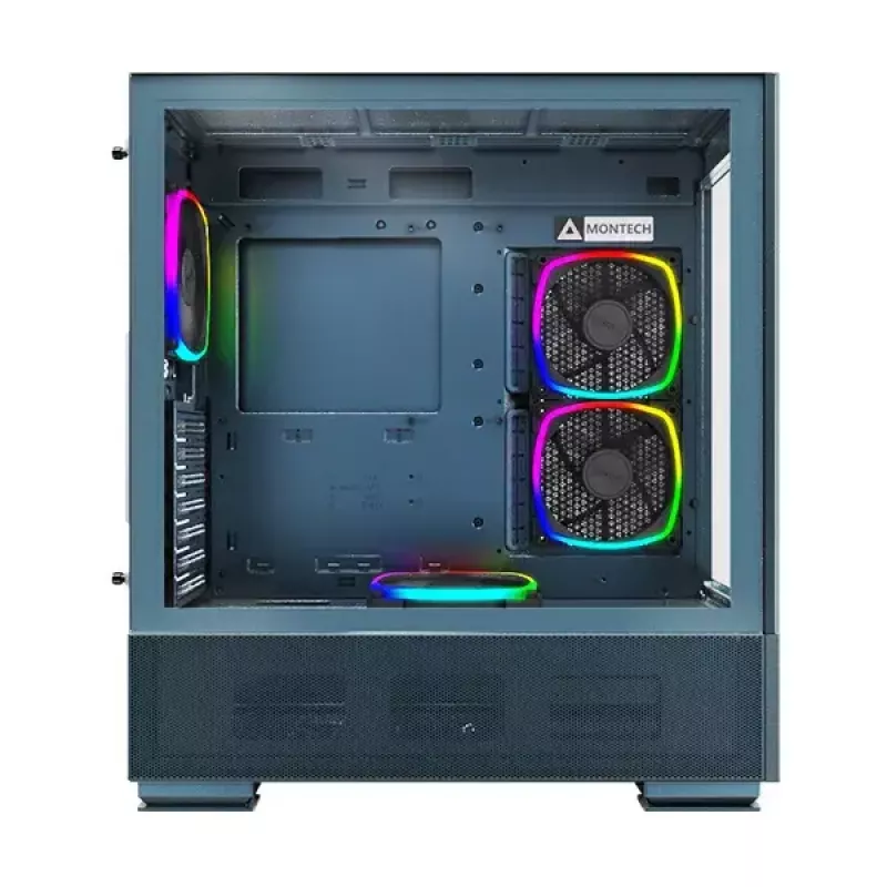 PC korpusas Montech SKY TWO Midi Tower Blue