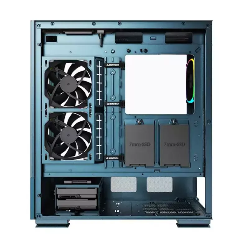 PC korpusas Montech SKY TWO Midi Tower Blue