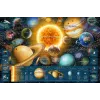 Dėlionė Ravensburger Saulės sistema 5000 dalių – Ravensburger 5000 dalių planetų sistemos dėlionė