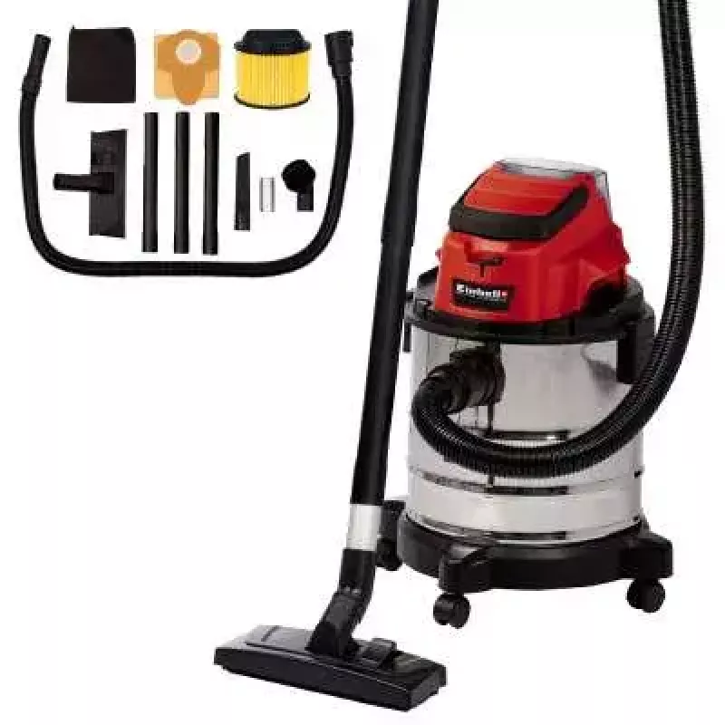 Šlapiasausis siurblys Einhell TC-VC 18/20 Li S-Solo