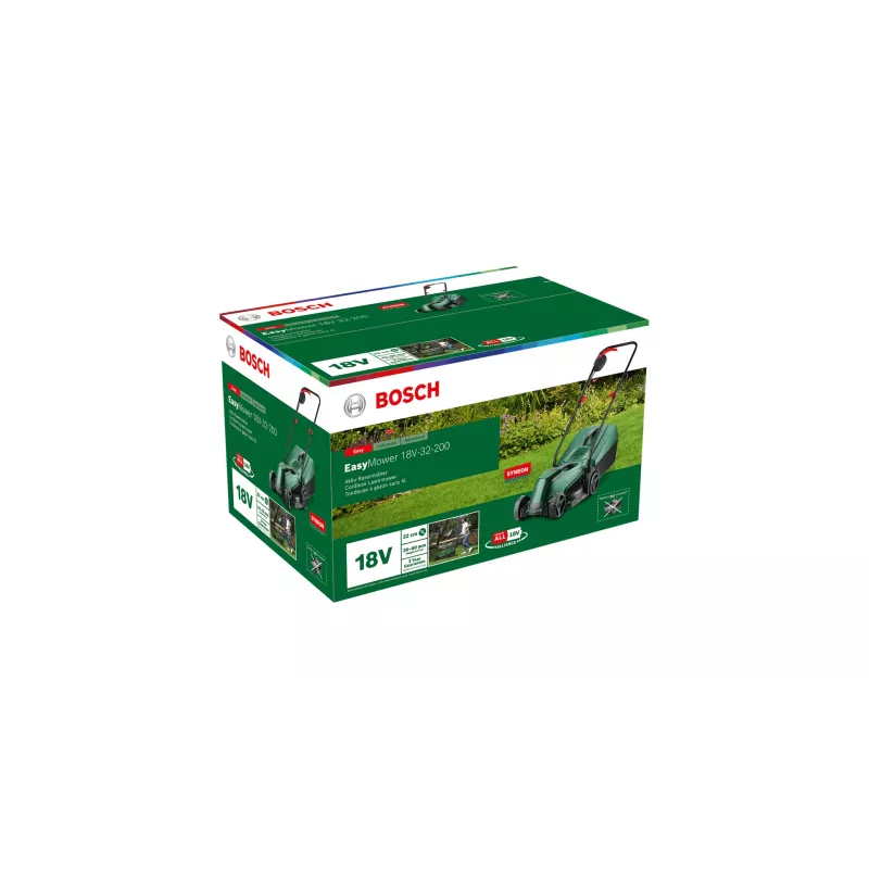 Bosch EasyMower 18V-32-200 akumuliatorinė stumiama vejapjovė