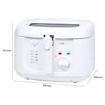 Kepimo indas Clatronic FR 3771 2,5 L 1800 W Baltas