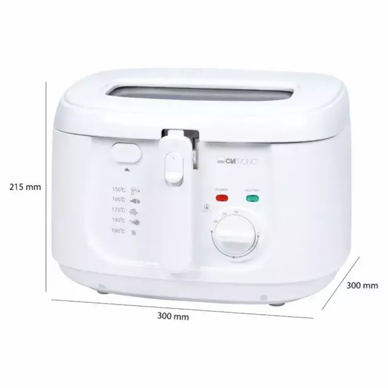 Kepimo indas Clatronic FR 3771 2,5 L 1800 W Baltas