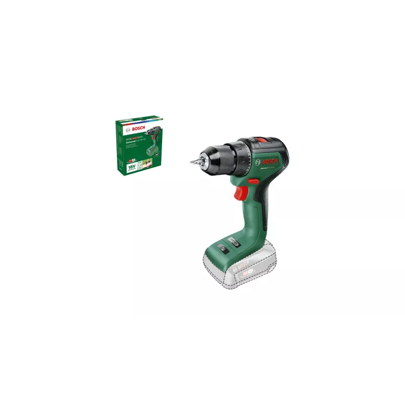 Bosch Universal Drill 18V-60 1900 RPM Beklėjis 1,3 kg Juoda, Žalia