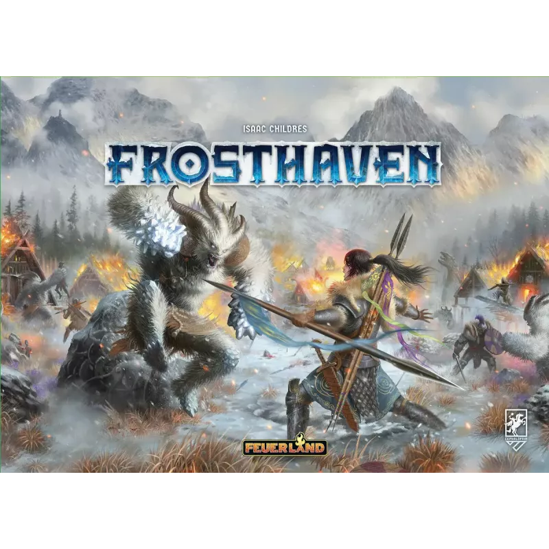 Stalo žaidimas Pegasus Spiele Frosthaven – Strateginis, 30 min žaidimo trukmė, nuo 14 m.