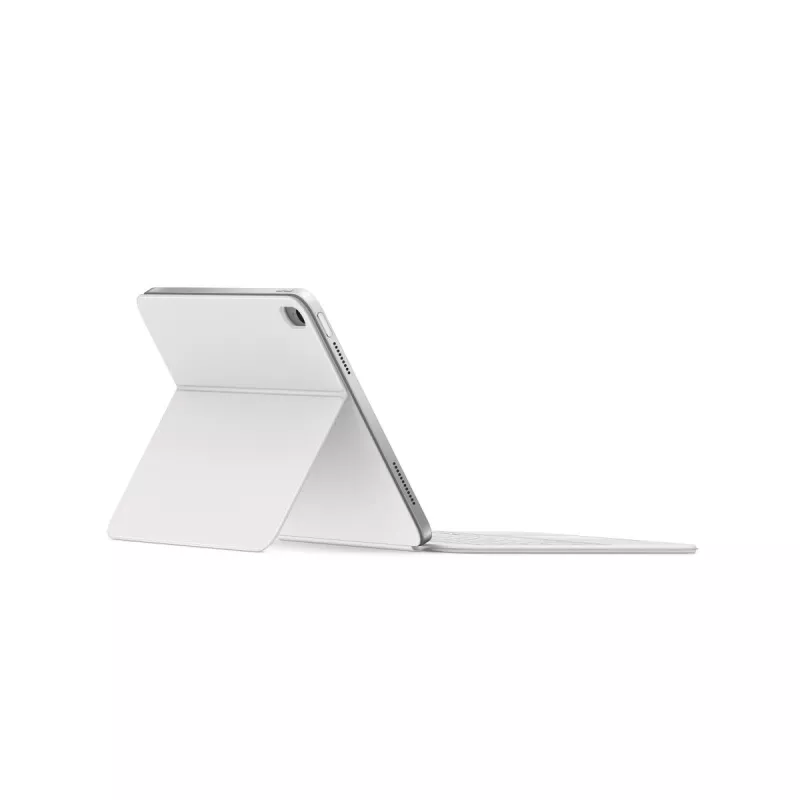 Apple Magic Keyboard Folio planšetei iPad (10 kartos), vokiškas klavišų išdėstymas, baltos spalvos