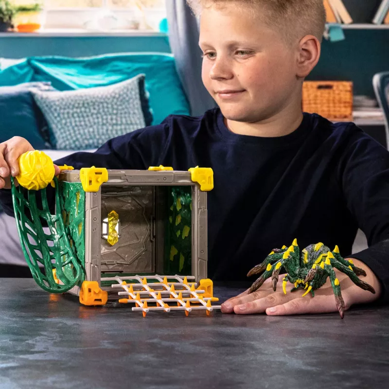 Schleich BattleCave Džiunglių Tarantulas – Žaislinis gyvūnas, Monstrai ir drakonai, 7+ metai, Įvairiaspalvis, Plastikas