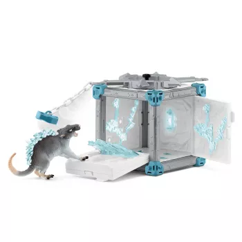 Schleich BattleCave Ledinis Žiurkėnas, Monstrai ir drakonai, 7+ metų, Įvairių spalvų, Plastikas