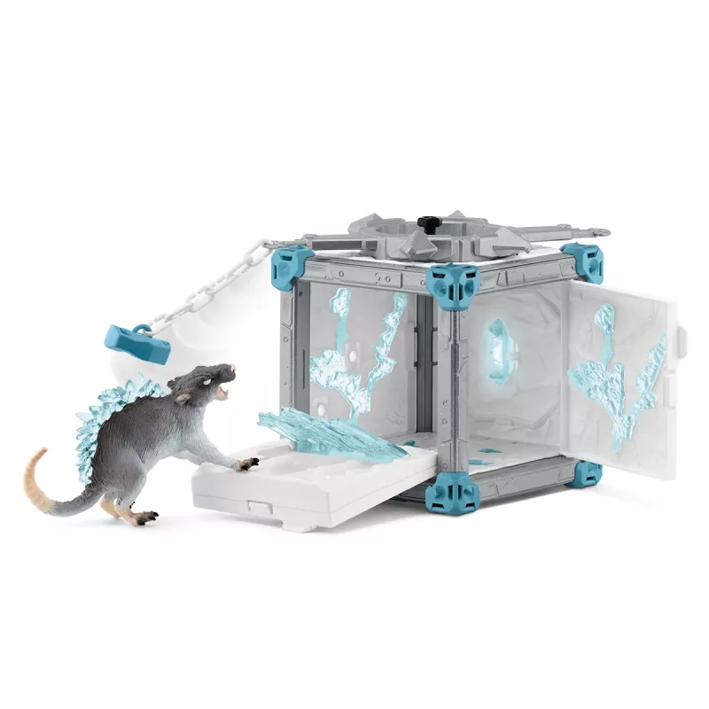 Schleich BattleCave Ledinis Žiurkėnas, Monstrai ir drakonai, 7+ metų, Įvairių spalvų, Plastikas