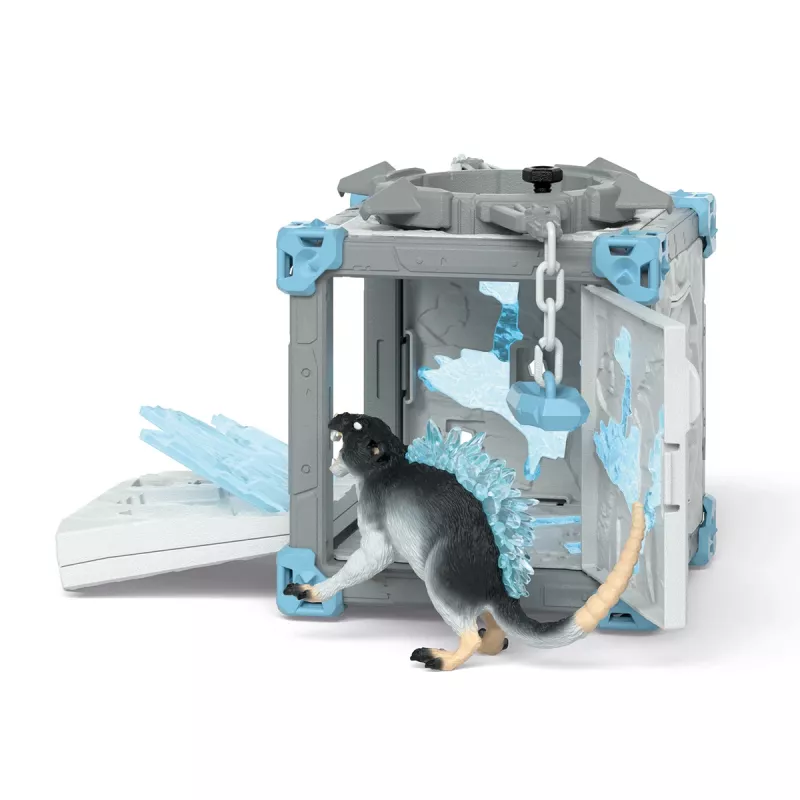 Schleich BattleCave Ledinis Žiurkėnas, Monstrai ir drakonai, 7+ metų, Įvairių spalvų, Plastikas
