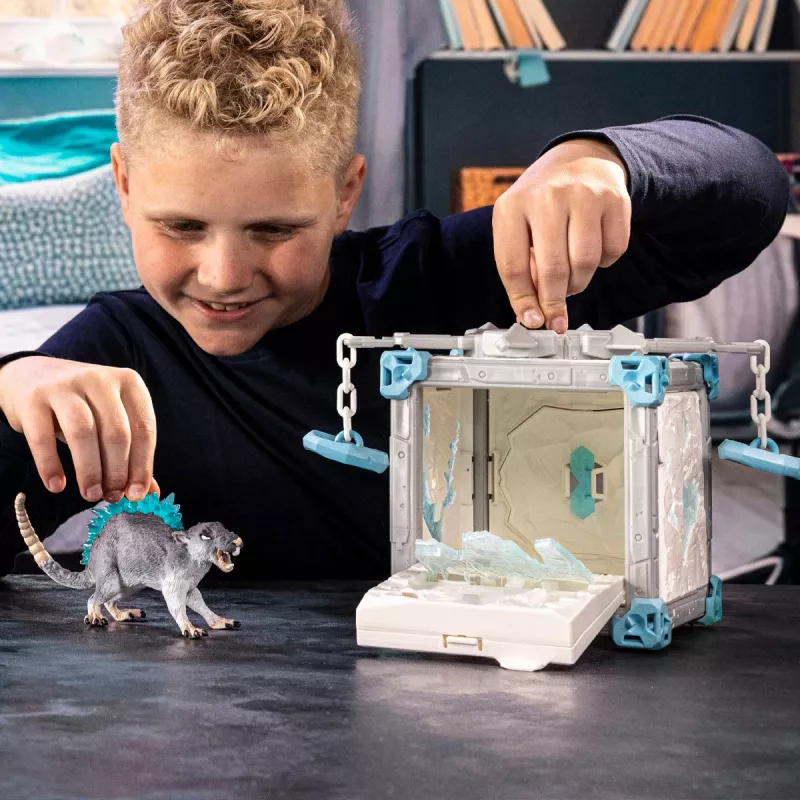 Schleich BattleCave Ledinis Žiurkėnas, Monstrai ir drakonai, 7+ metų, Įvairių spalvų, Plastikas