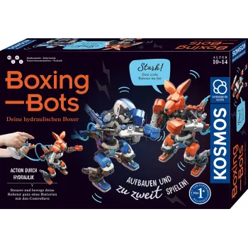 Kosmos Boxing Bots – robotų konstravimo rinkinys, inžinerija, 10+ metų