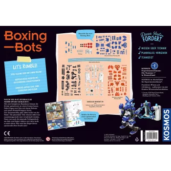 Kosmos Boxing Bots – robotų konstravimo rinkinys, inžinerija, 10+ metų