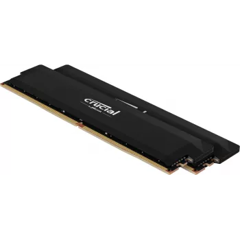 MICRON / CRUCIAL Memory - Crucial Pro - DDR5-6000 32GB rinkinys (2x16GB) UDIMM: OC Gaming Black