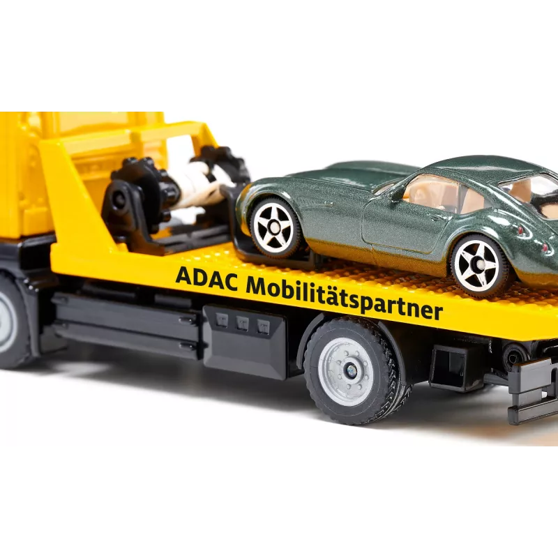 Automobilio modelis Siku MAN gedimų vilkikas ADAC, surinktas, 1:55 skalė, 58×170×57 mm