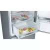 Šaldytuvas-šaldiklis Bosch Serie 6 KGE398IBP – 343 L bendras, nerūdijantis plienas, dešinės pusės vyriai
