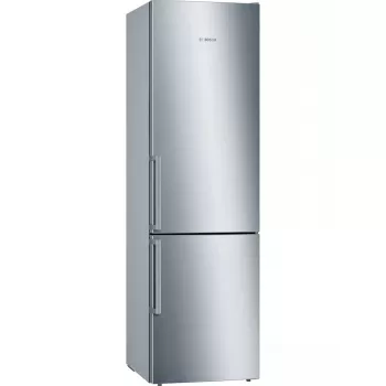 Šaldytuvas-šaldiklis Bosch Serie 6 KGE398IBP – 343 L bendras, nerūdijantis plienas, dešinės pusės vyriai