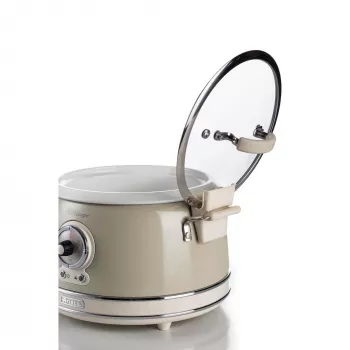 Ariete 2904 ryžių virimo aparatas su keramikiniu dubeniu – 3,5 L, 650 W, smėlio spalvos