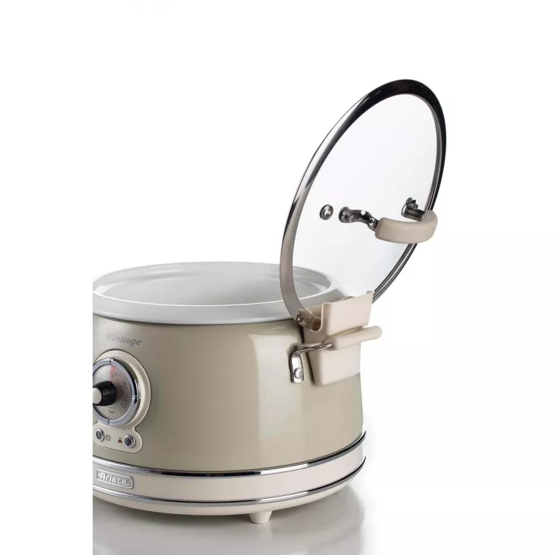 Ariete 2904 ryžių virimo aparatas su keramikiniu dubeniu – 3,5 L, 650 W, smėlio spalvos