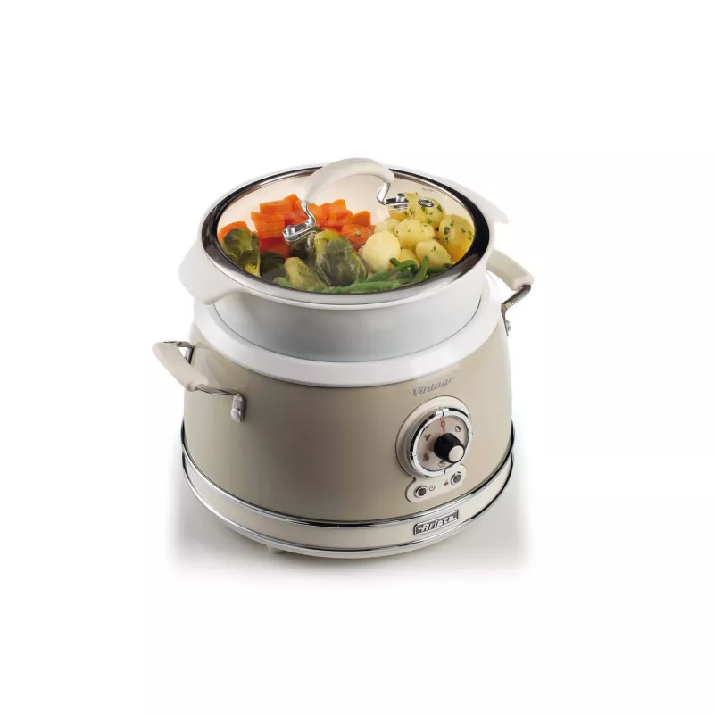 Ariete 2904 ryžių virimo aparatas su keramikiniu dubeniu – 3,5 L, 650 W, smėlio spalvos