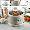 Ariete 2904 ryžių virimo aparatas su keramikiniu dubeniu – 3,5 L, 650 W, smėlio spalvos