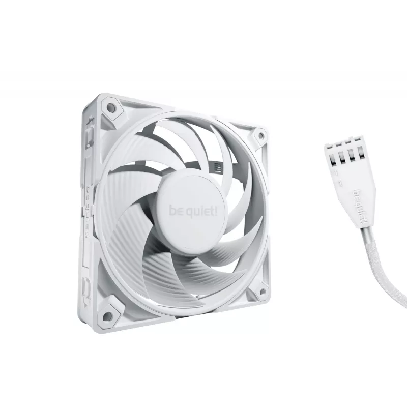 Kompiuterio korpuso ventiliatorius be quiet! BL118 Silent Wings Pro 4 120mm PWM White 12 cm 1 vnt.