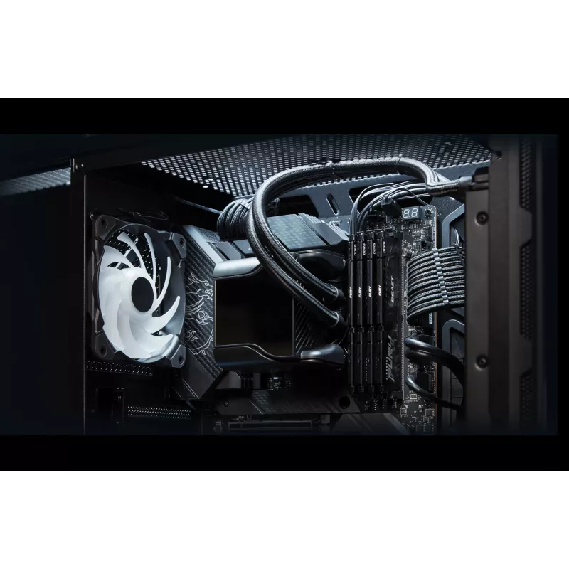 Kingston Technology FURY Beast 32 GB 6000 MT/s DDR5 CL30 DIMM (2 rinkinys) Juoda EXPO
