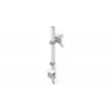 Monitoriaus laikiklis ENDORFY Atlas 27 colių (68,6 cm) ekranams, spaustuvinis tvirtinimas prie stalo, VESA 75x75–100x100, maks. apkrova 8 kg, baltas